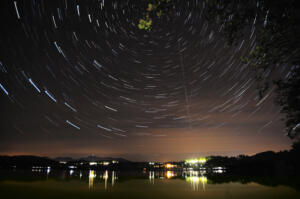 stargazing on the lake