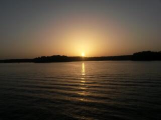 Sunset on the lake