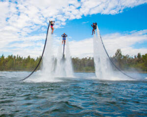 motorized water toys lake