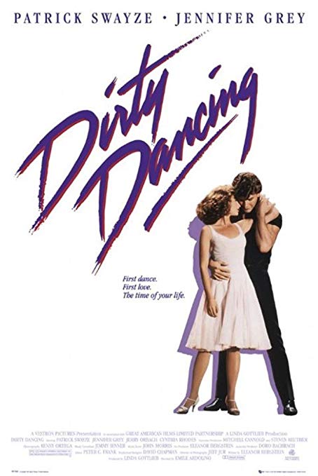dirty dancing movie poster, lake movie filmed in NC and VA