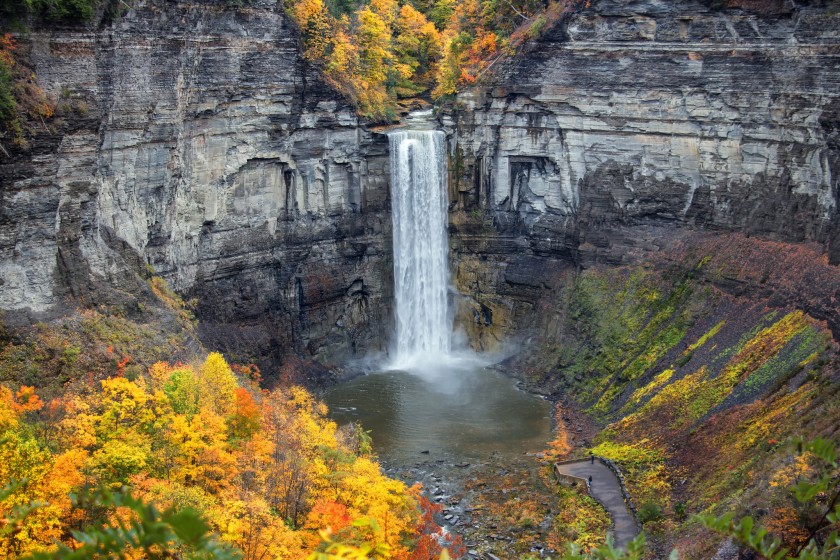 Finger Lakes in New York during Fall