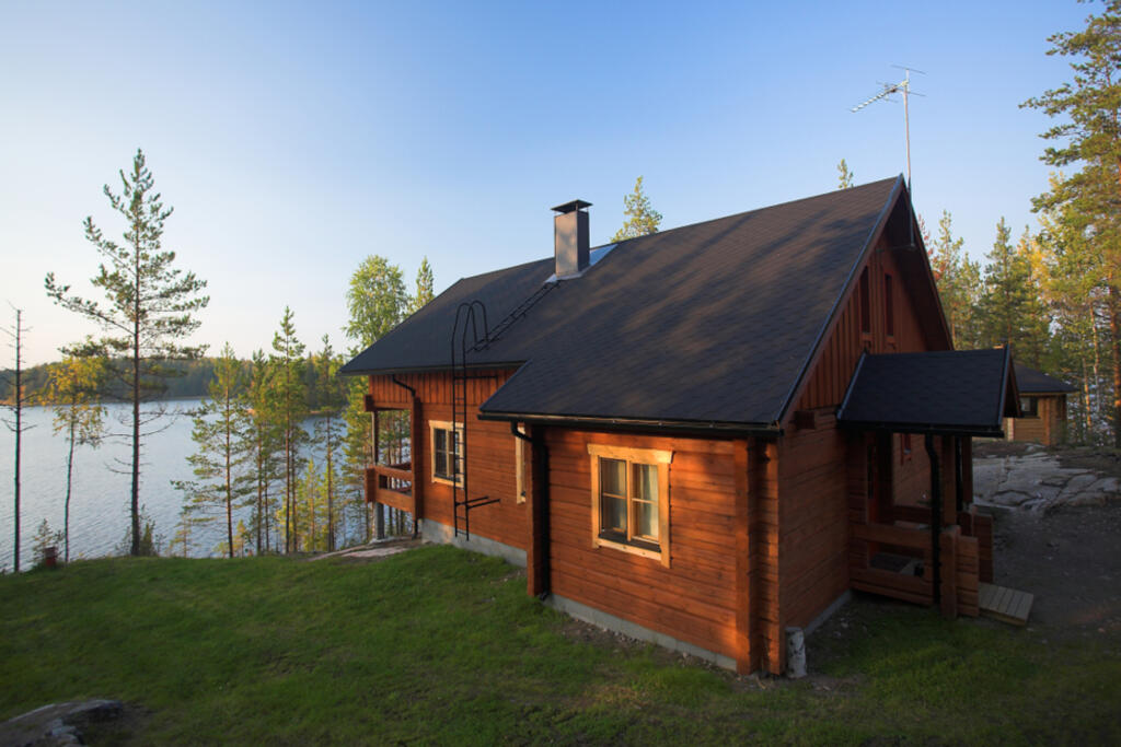 Lake house cabin waterfront lakefront home