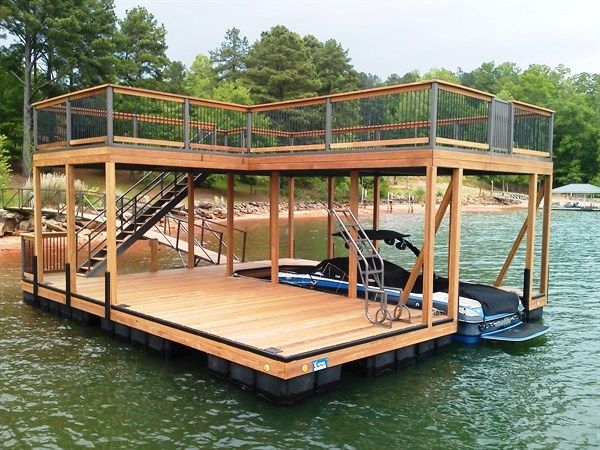 Boat Dock Basics Lake Homes Realty - Diy Floating Boat Lift Plans