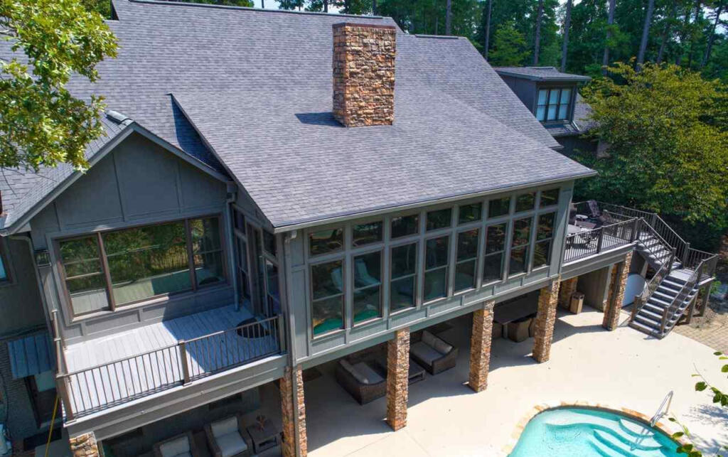 Lake Wedowee lake house built in 2005