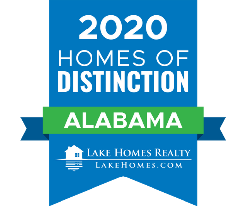 2020 Homes of Distinction Badge - Alabama - Lake Homes Realty