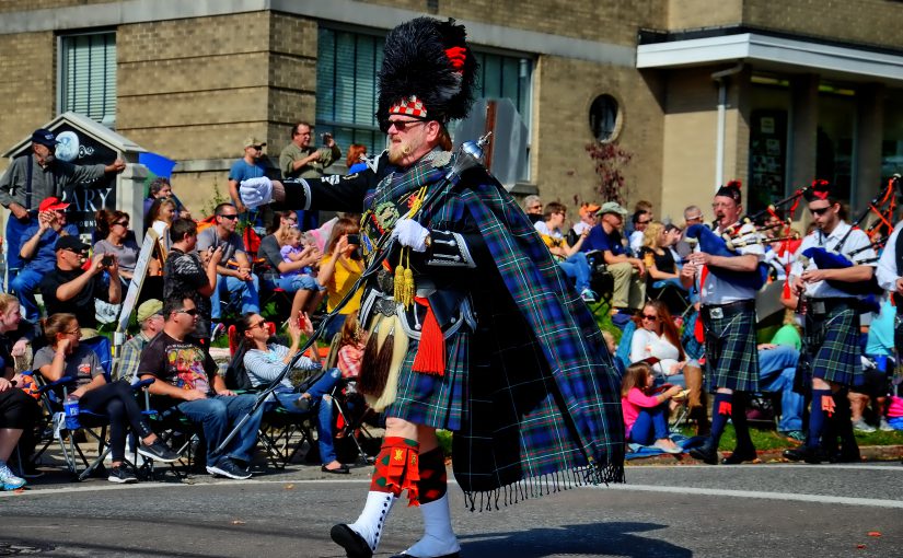 Live music bag pipes