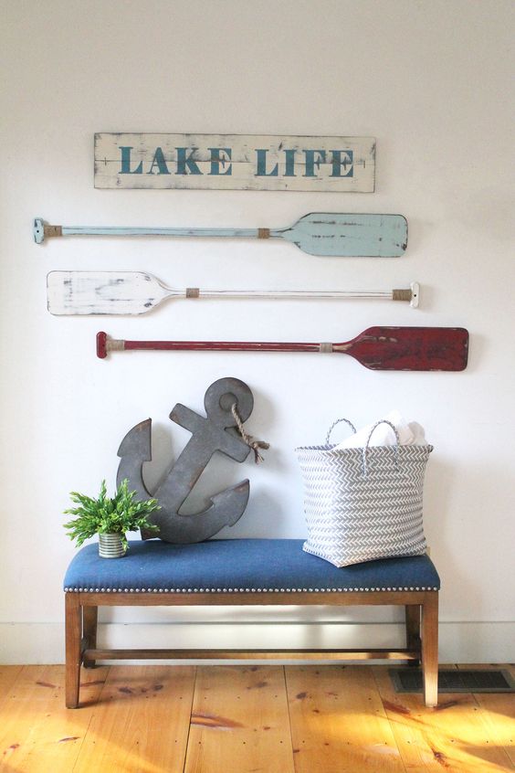Using Diy Nautical Decor In Your Lake Home