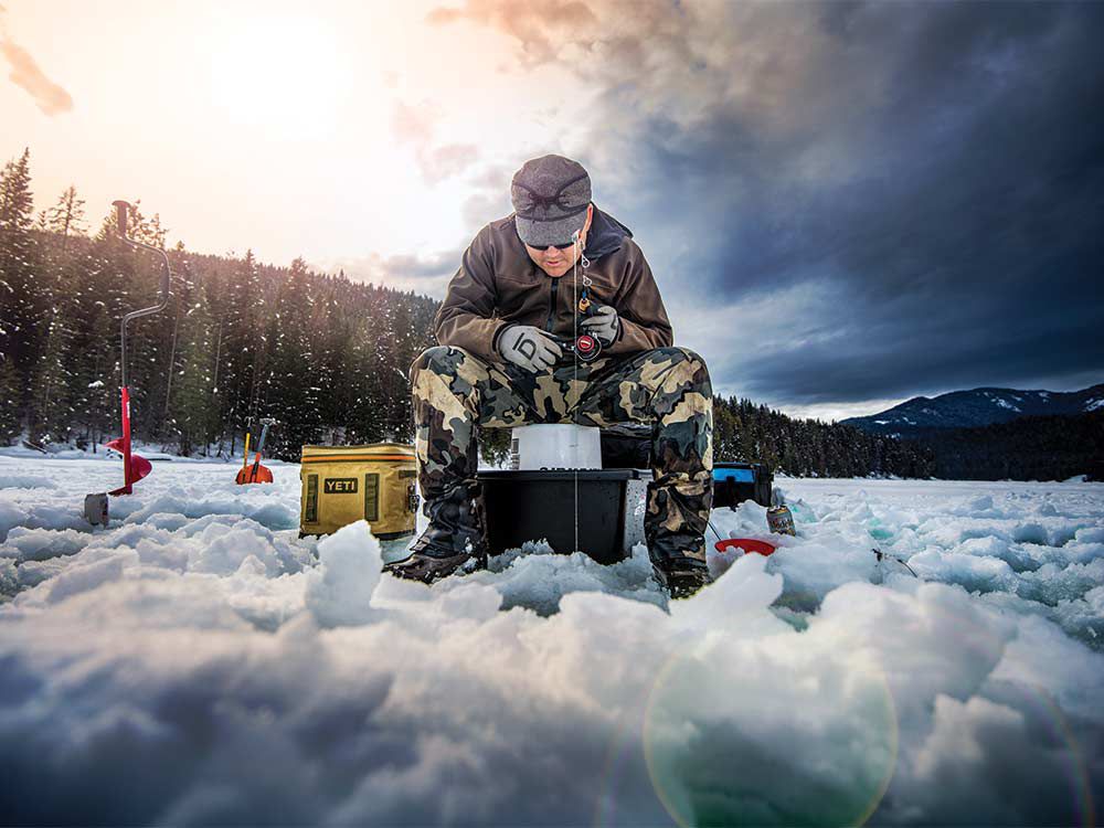 The ice fisherman's tavern. Ice & winter fiishing reports welcome