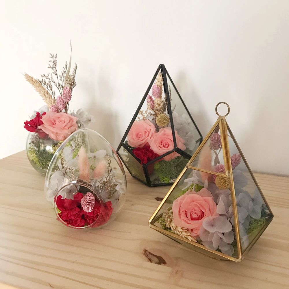 Dried Flower Crafts + Tutorials 