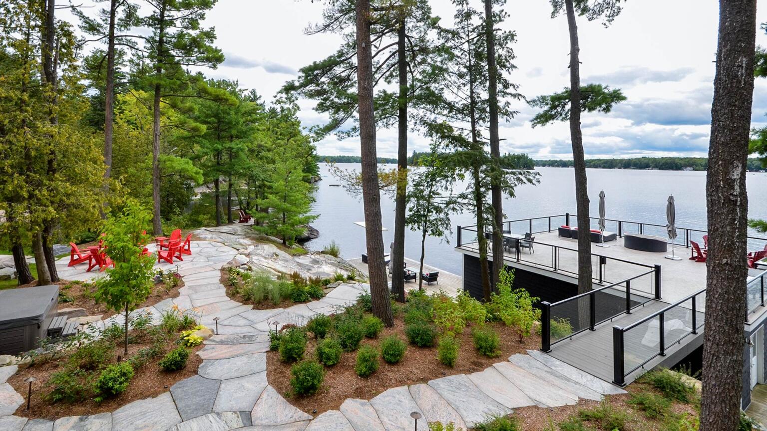 Hardscapes 101 Top Design Ideas for Your Lakefront Landscape